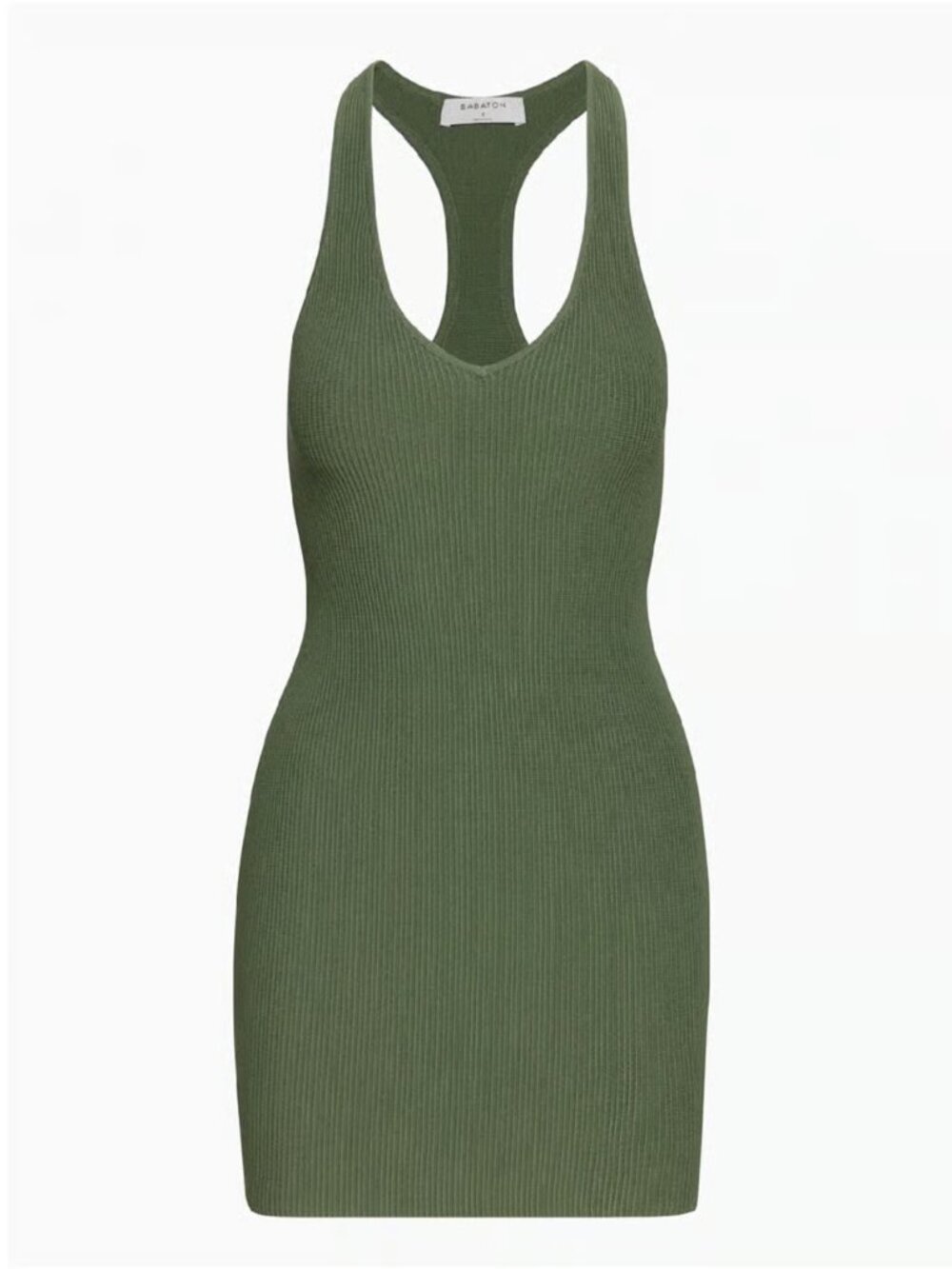 ARITZIA Sculpt Babaton Parquet Sencha Green Dress – S